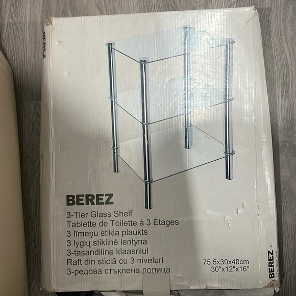 3 Tier glass shelf - Picture 1 of 1